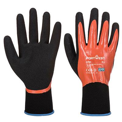 PORTWEST AP30 – Dermi Pro Eldiven Turuncu/Siyah