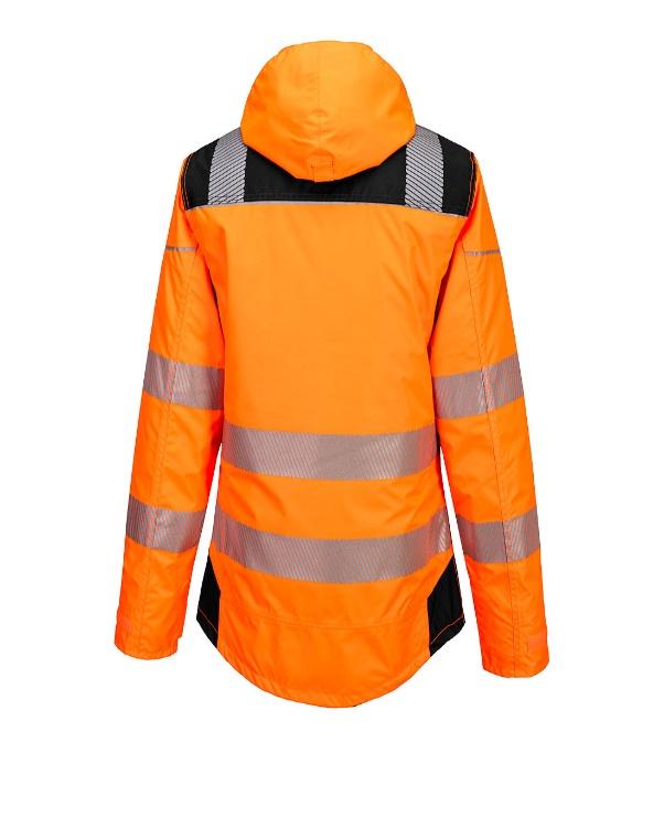 PORTWEST T400 – PW3 Hi-Vis Winter Ceket Turuncu/Siyah