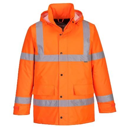 PORTWEST S460 – Hi-Vis Kış Trafik Parka Turuncu